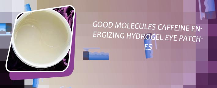 Caffeine energizing eye patches
