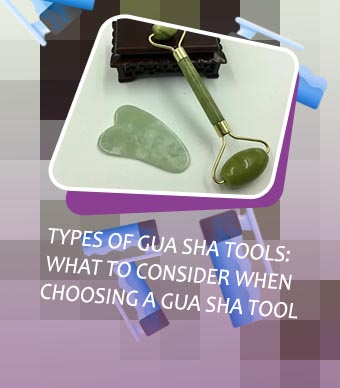 Different stones for gua sha