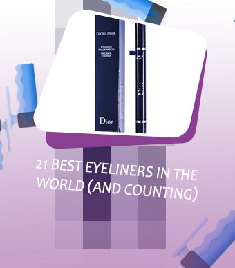 Dior blue eyeliner