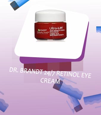 Eye cream with caffeine and retinol