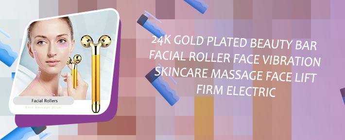 Gold bar face roller