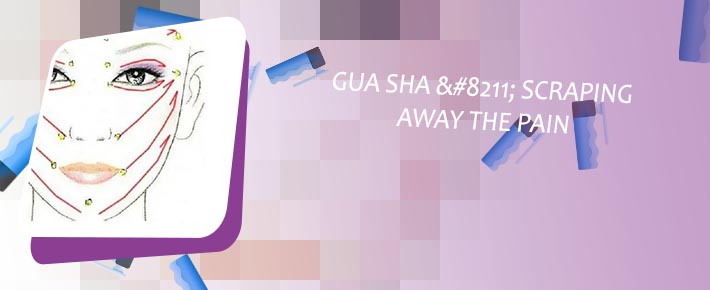 Gua sha technique back