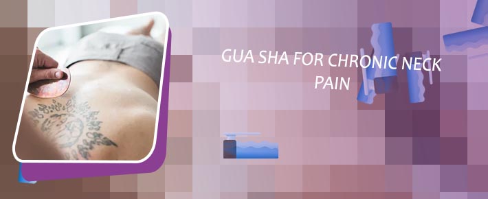 Gua sha tool for neck pain