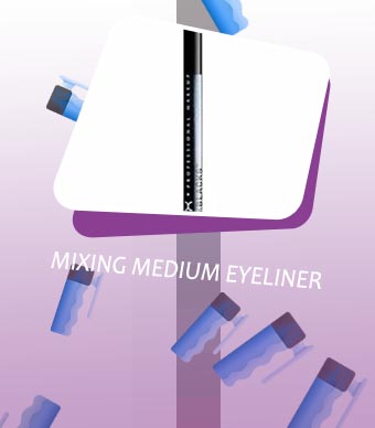Hypoallergenic waterline eyeliner