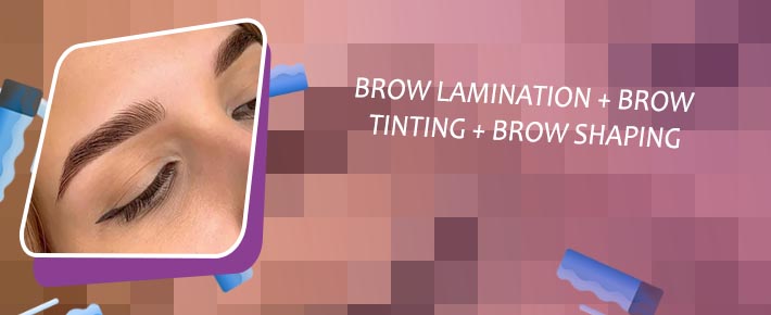 Laminating brows near me