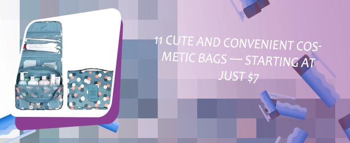 Makeup and toiletry bag sets