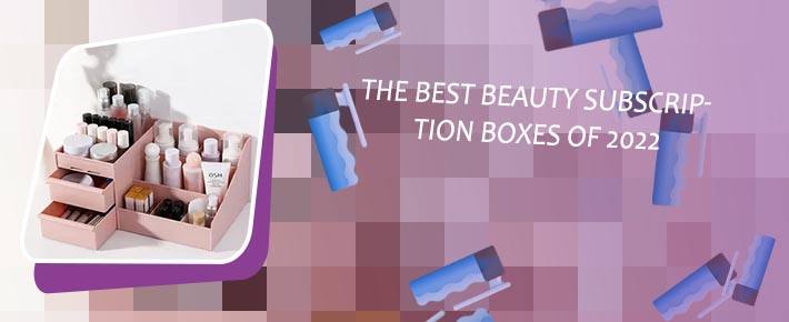 Makeup products box