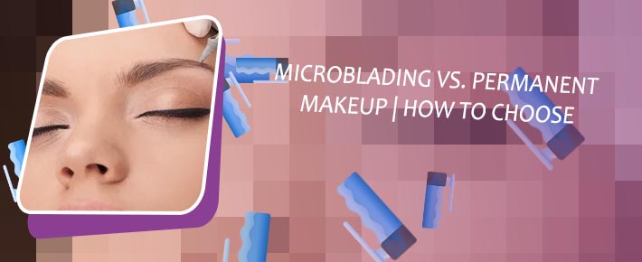 Microblading makeup