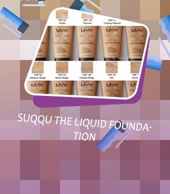 Nude liquid foundation