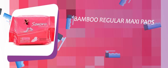Regular sanitary pads for women