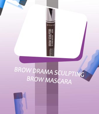 Sculpting brow mascara