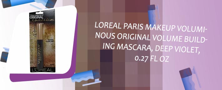 Voluminous original mascara purple